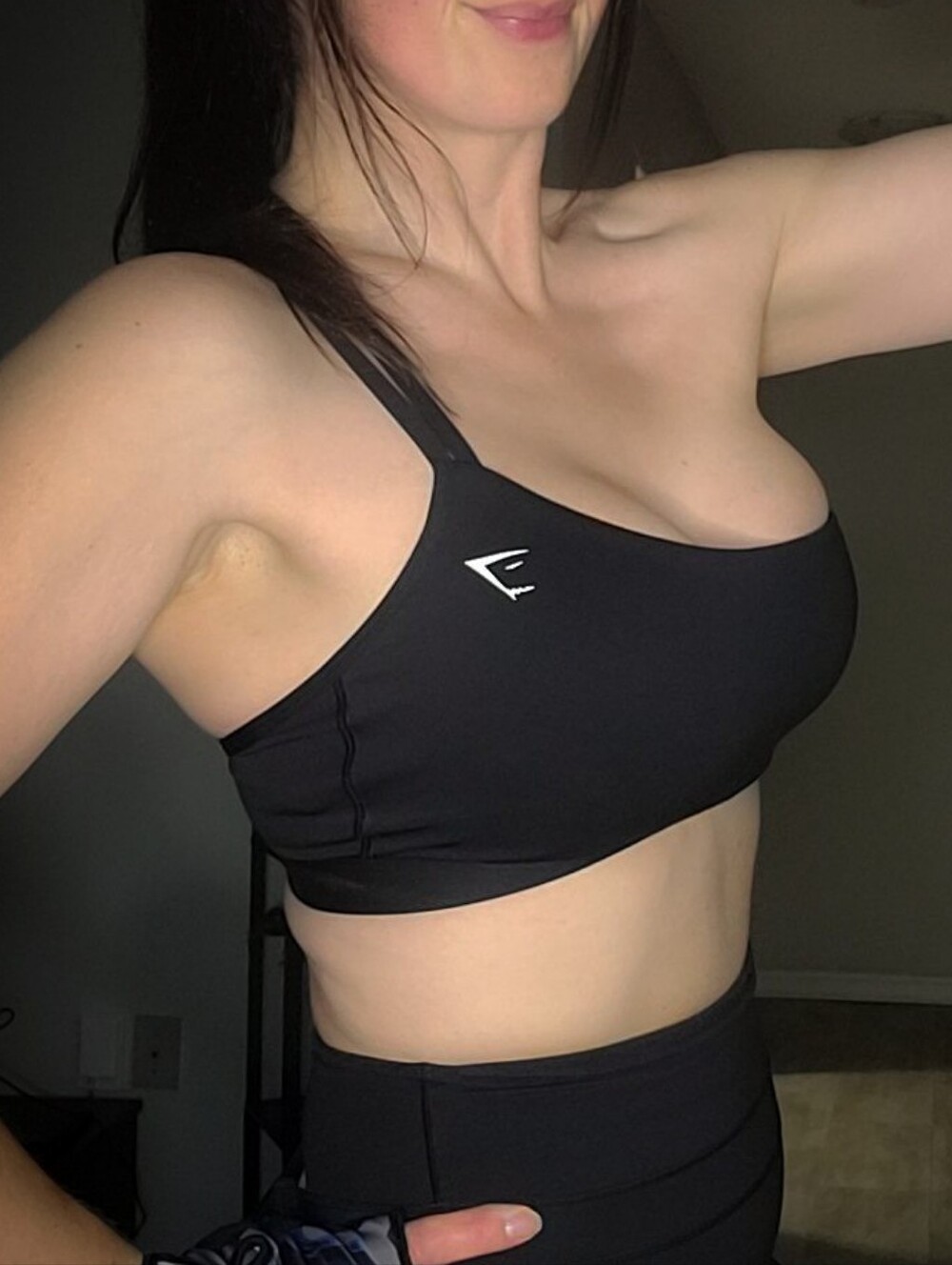 Gymshark One-Shoulder Sports Bra